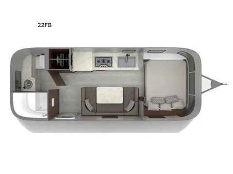 2025 Airstream Caravel 22FB — photo 5