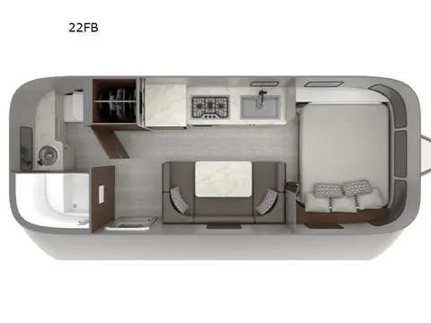 2021 Airstream Caravel 22FB — photo 2