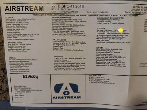 2018 Airstream Sport Bambi — photo 5