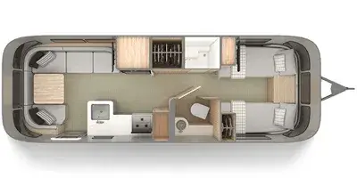 2022 Airstream Globetrotter 27FB Twin — photo 2
