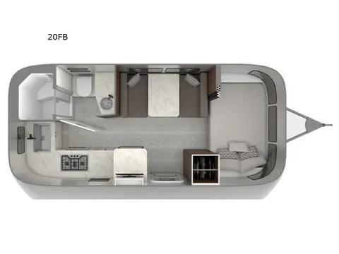 2024 Airstream Caravel 20FB — photo 2