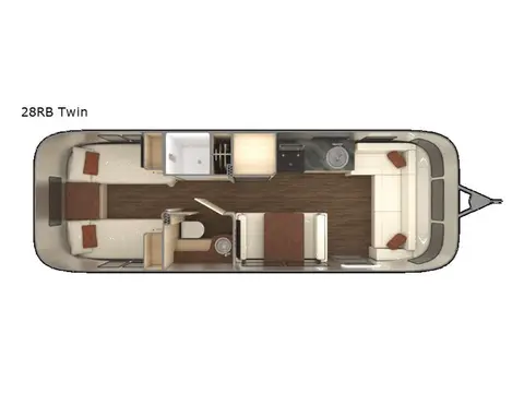 2019 Airstream International Serenity 28RB Twin — photo 5