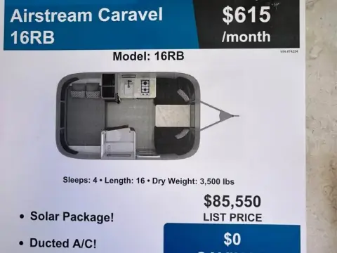 2021 Airstream Caravel 16RB — photo 2