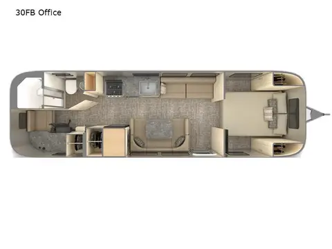 2023 Airstream Flying Cloud 30FB Office; office — photo 2