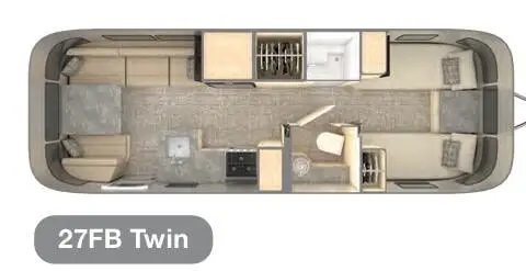 2022 Airstream Flying Cloud 27FB Twin — photo 2